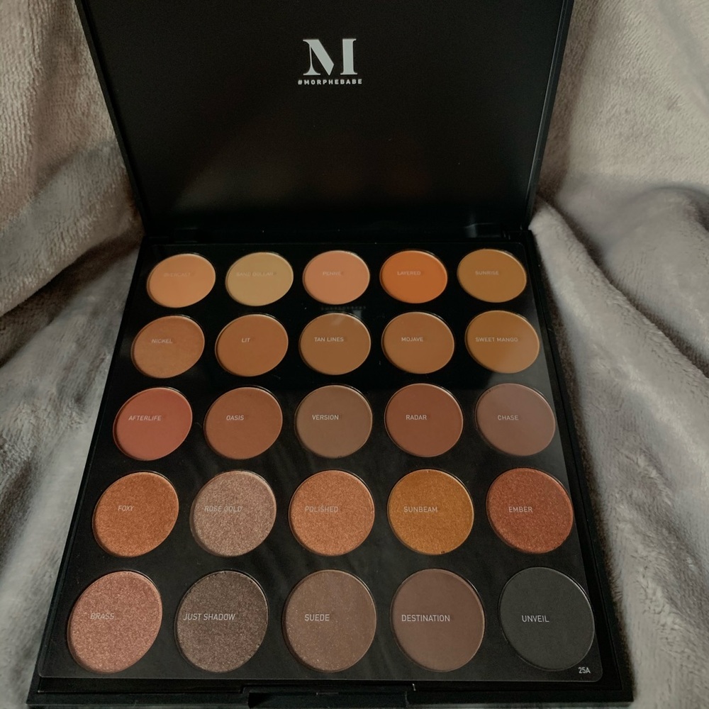 MORPHE 25A Copper Spice Blend the Rules Palette